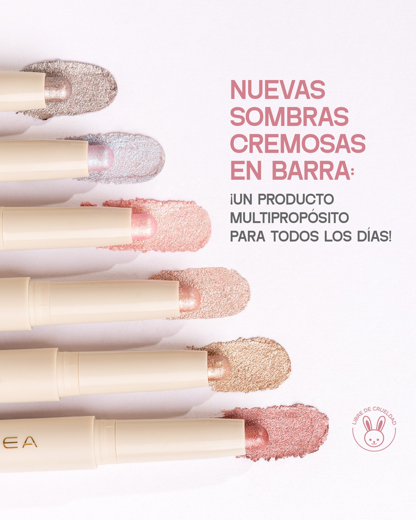 SOMBRAS CREMOSAS EN BARRA