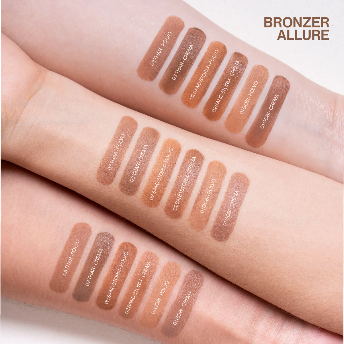 BRONZER EN DUO ALLURE CREMA Y COMPACTO