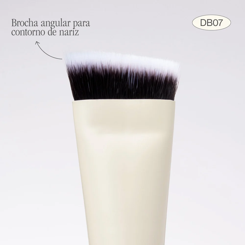 BROCHA DUO GLAM 07 PARA CORRECTOR Y CONTORNO