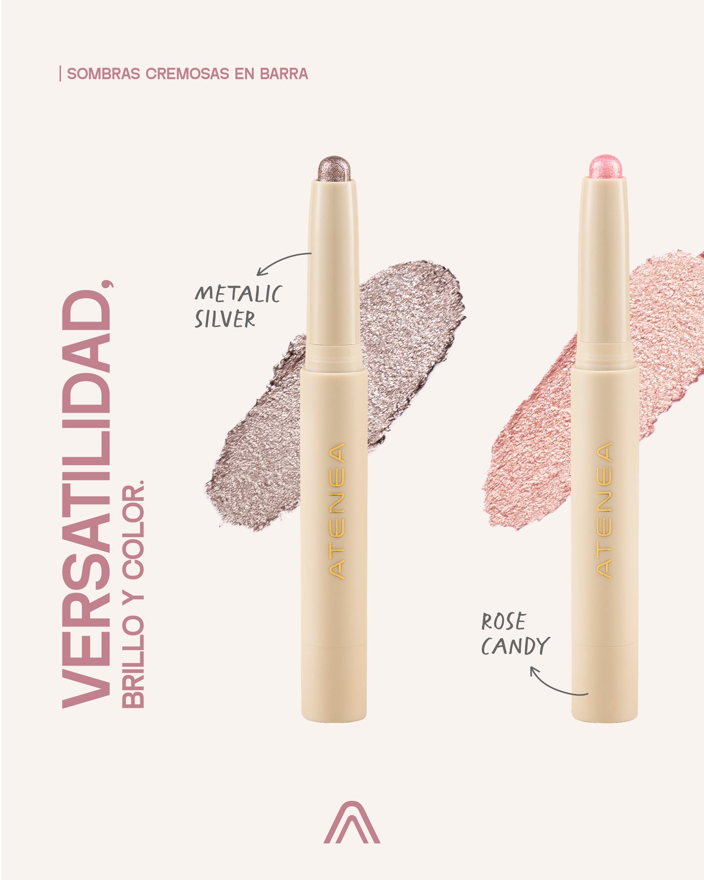 SOMBRAS CREMOSAS EN BARRA