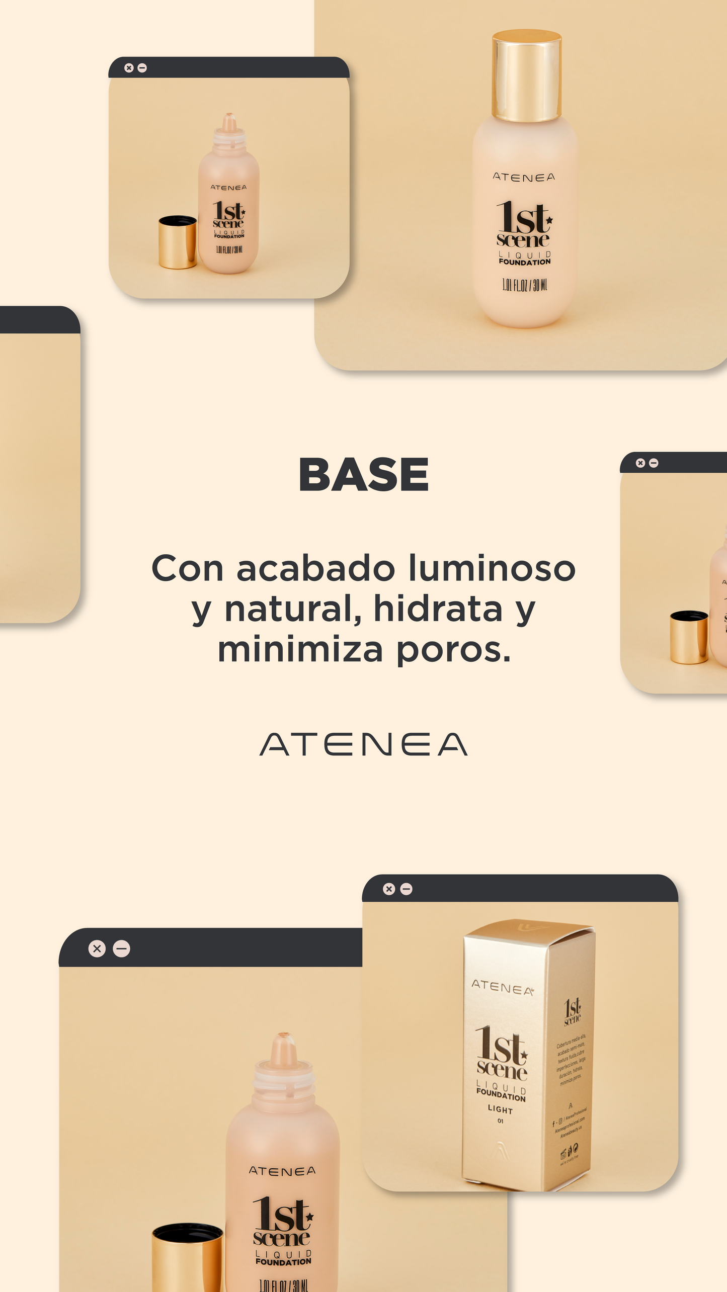 BASE DE MAQUILLAJE LÍQUIDA 1ST SCENE