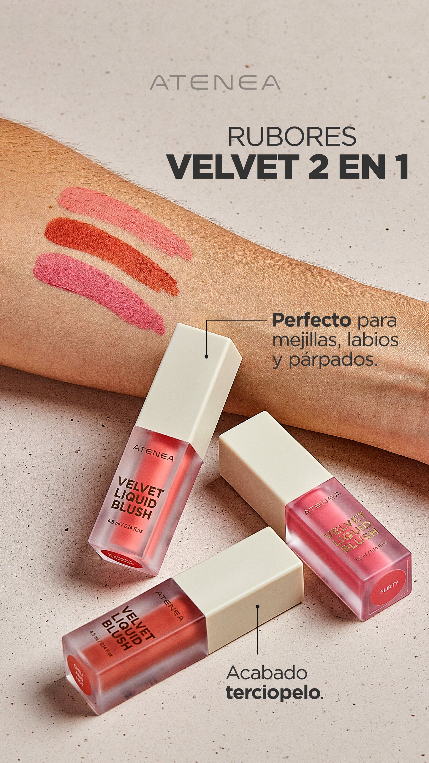 RUBORES LÍQUIDOS VELVET COLLECTION