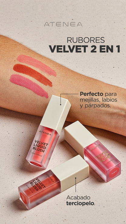 RUBORES LÍQUIDOS VELVET COLLECTION