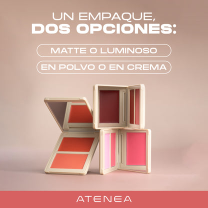 RUBOR EN DÚO ALLURE CREMA Y POLVO COMPACTO
