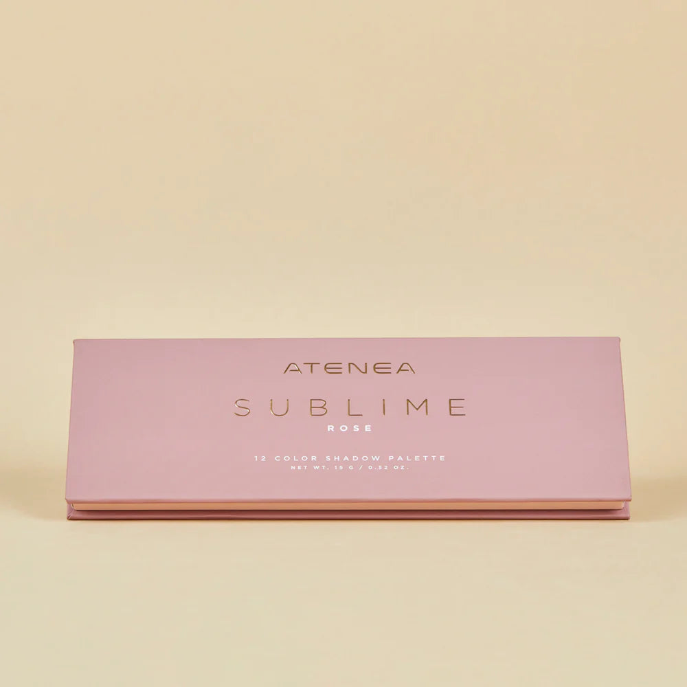PALETA DE SOMBRAS ROSE 12 TONOS SUBLIME