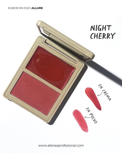 RUBOR EN DÚO ALLURE CREMA Y POLVO COMPACTO