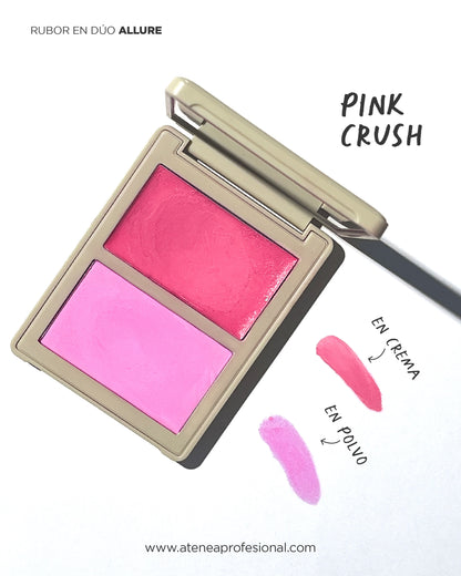 RUBOR EN DÚO ALLURE CREMA Y POLVO COMPACTO
