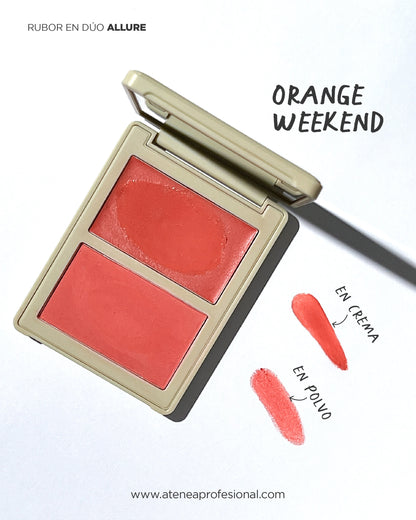 RUBOR EN DÚO ALLURE CREMA Y POLVO COMPACTO
