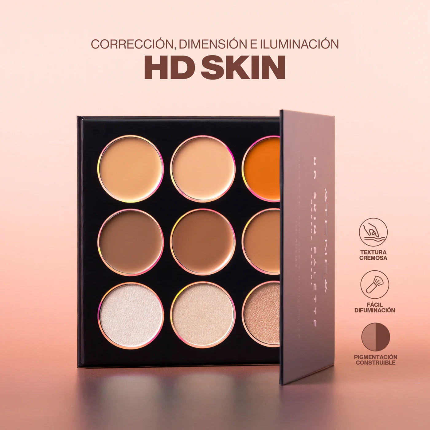 PALETA HD SKIN - MAKEUP EXPERT
