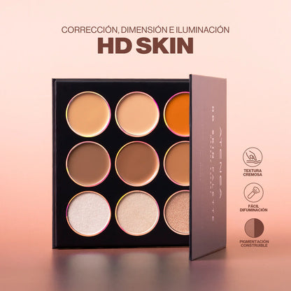 PALETA HD SKIN - MAKEUP EXPERT