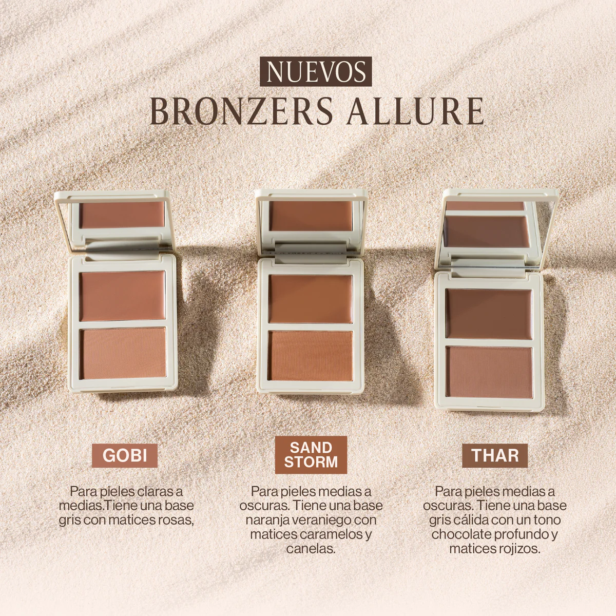 BRONZER EN DUO ALLURE CREMA Y COMPACTO