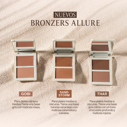 BRONZER EN DUO ALLURE CREMA Y COMPACTO