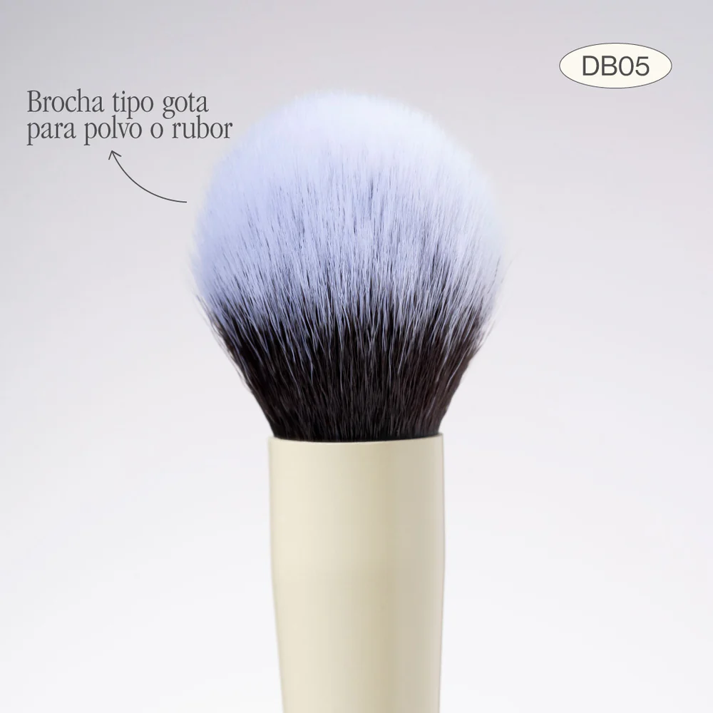 BROCHA DUO GOTA POLVO Y CORRECTOR