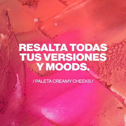PALETA CREAMY CHEEKS - MAKEUP EXPERT