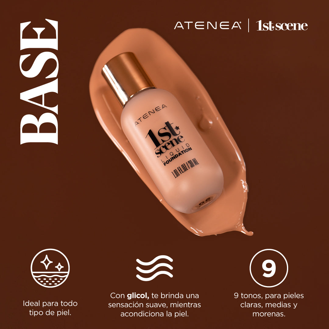 BASE DE MAQUILLAJE LÍQUIDA 1ST SCENE