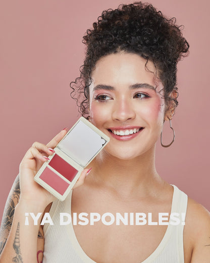 RUBOR EN DÚO ALLURE CREMA Y POLVO COMPACTO